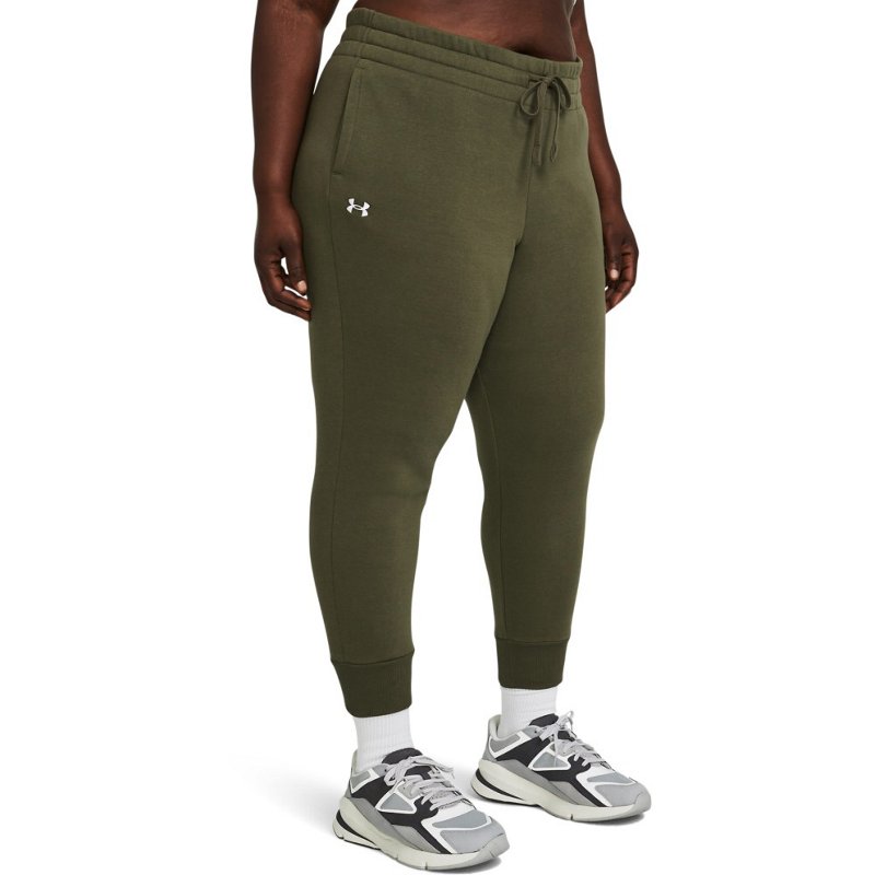 Under Armour Women's Rival Fleece Plus Size Jogger Pants, 3X - Women's Athletic Fleece at Academy Sports