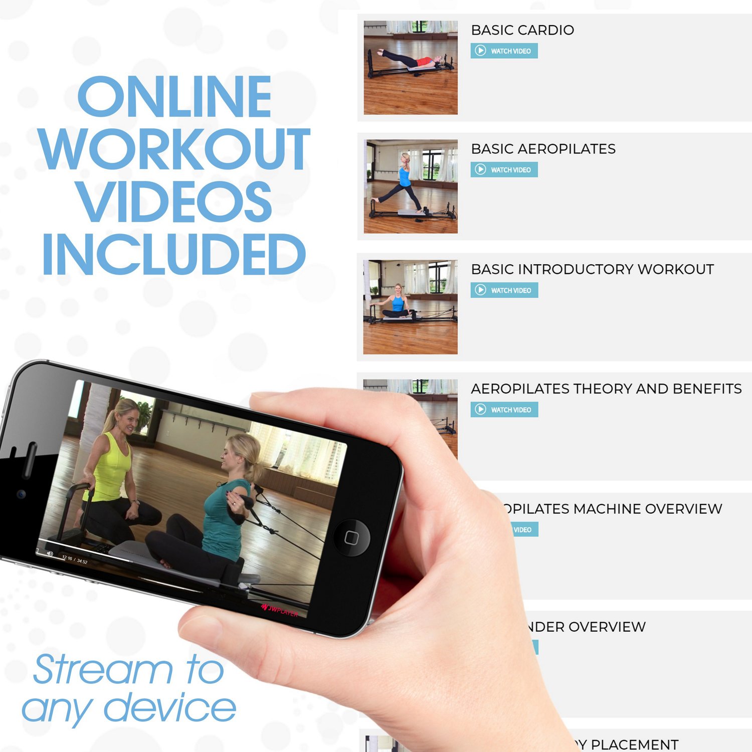 Stamina AeroPilates Precision Series 535 Reformer