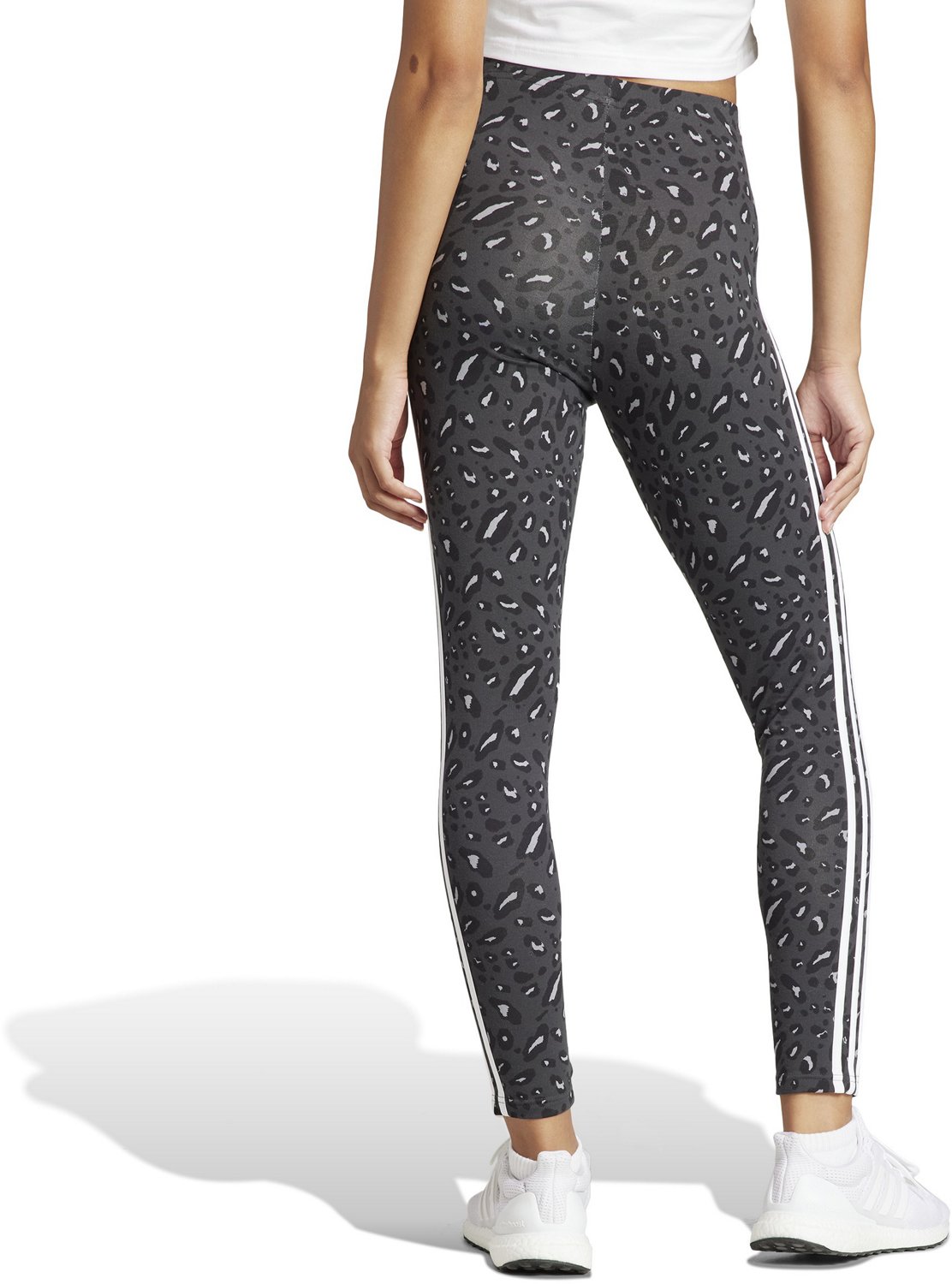 adidas Women's Animal 3-Stripes Leggings - view number 2