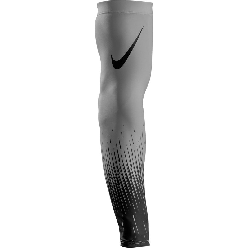 Nike Pro Baseball Flood Sleeve Grey/Black, Large/X-Large - Baseball/Softball Accessories at Academy Sports