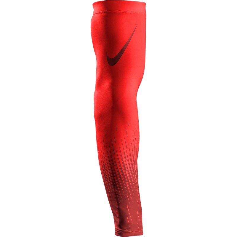 Nike Pro Baseball Flood Sleeve Red/Dark Red, Large/X-Large - Baseball/Softball Accessories at Academy Sports