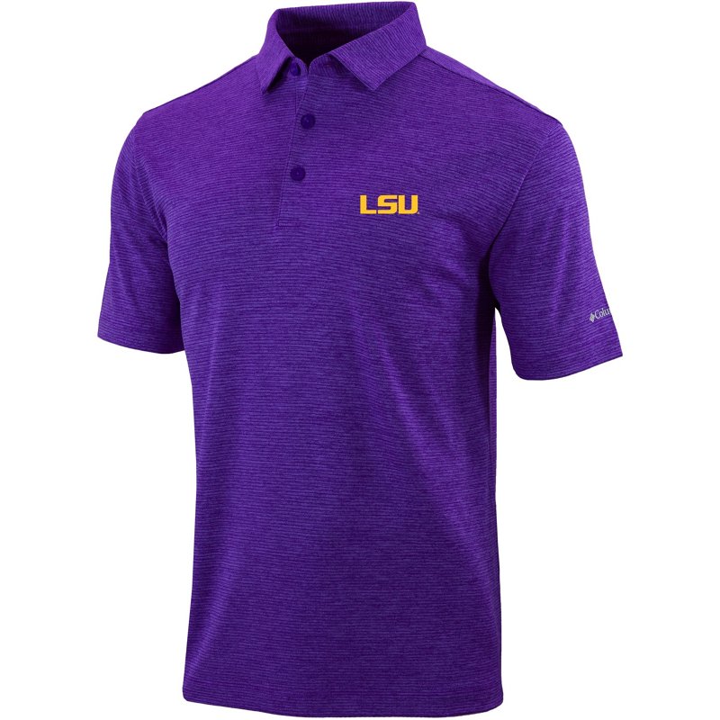 Columbia Sportswear Men's Louisiana State University Set II Polo Shirt