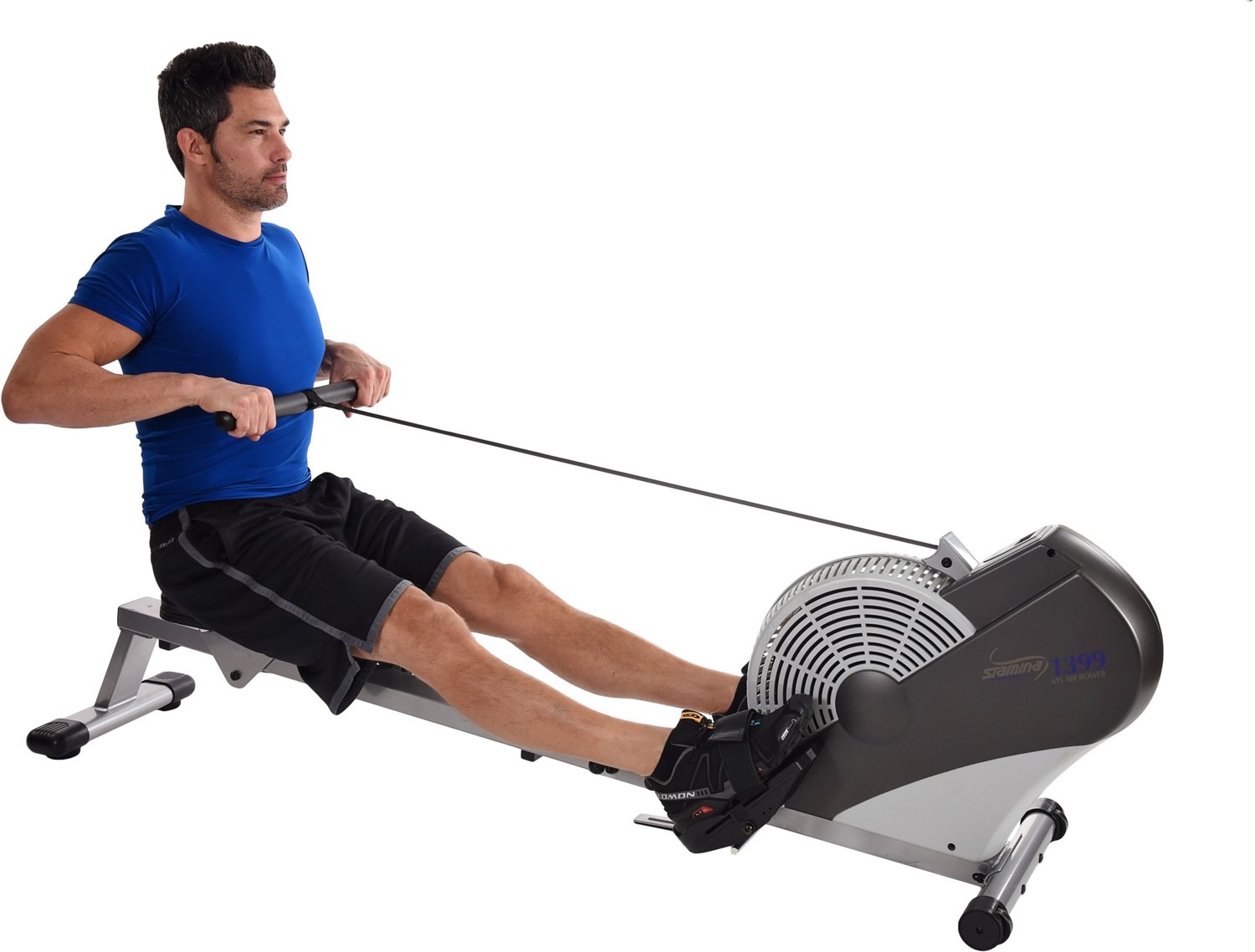  Stamina ATS Air Rower Machine with Smart Workout App