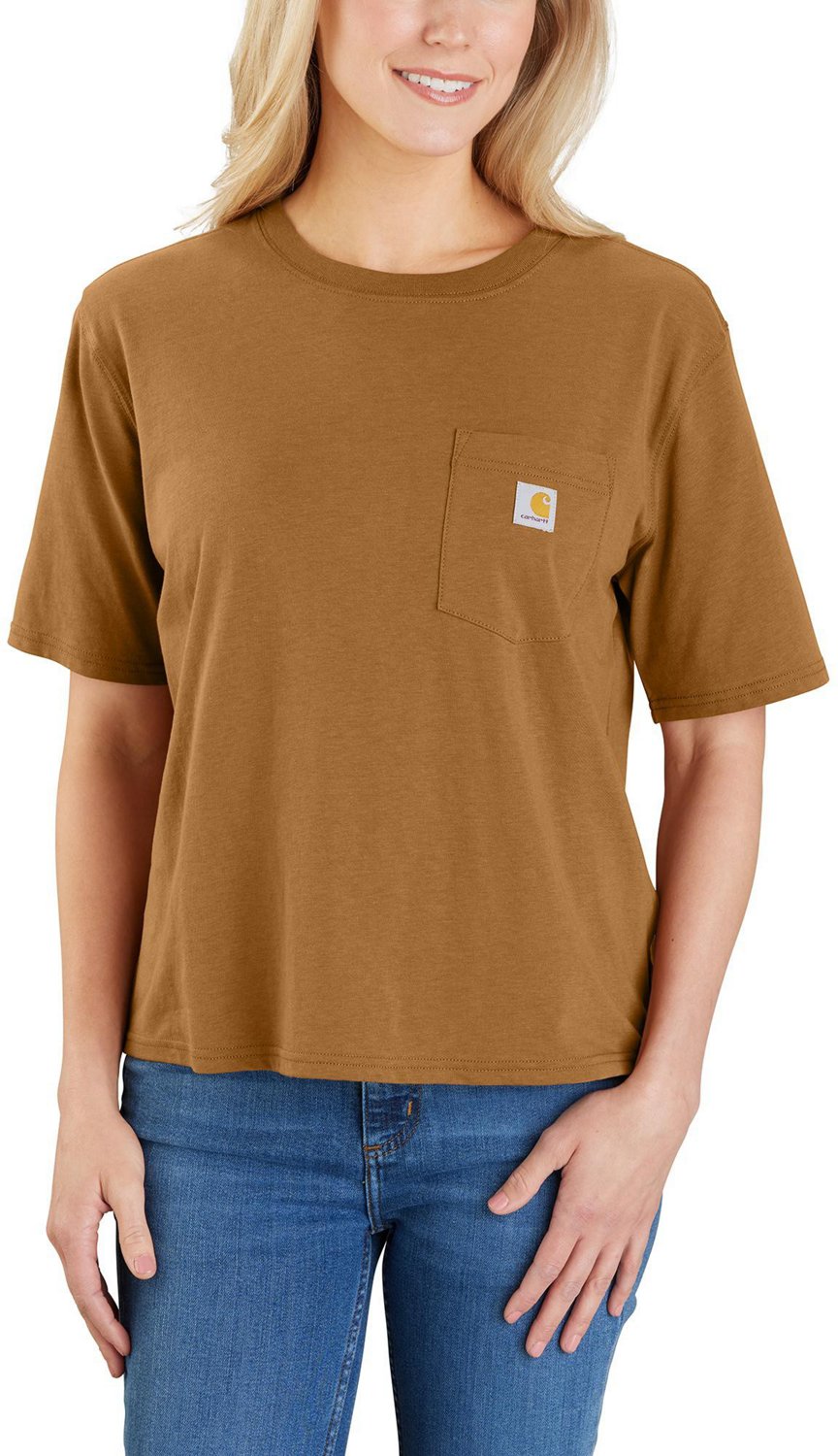 Carhartt Women's Loose Fit Lightweight Crew Neck Short Sleeve T-shirt