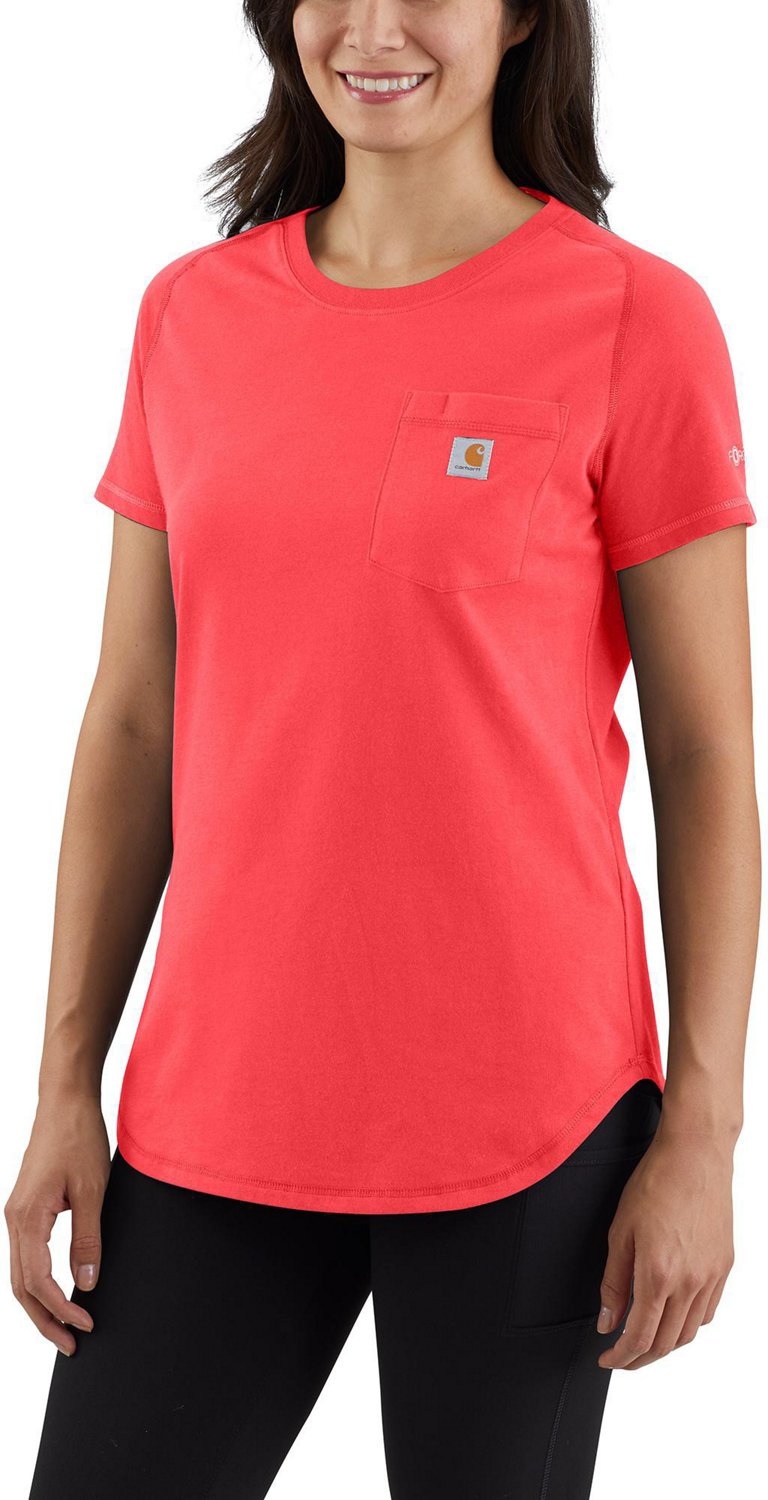 Carhartt Women's Force Relaxed Fit Midweight Pocket T-shirt - view number 1