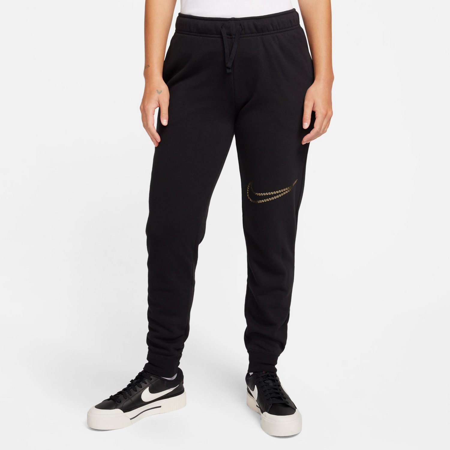 WMNS Team Nike Pant - 'Black/White