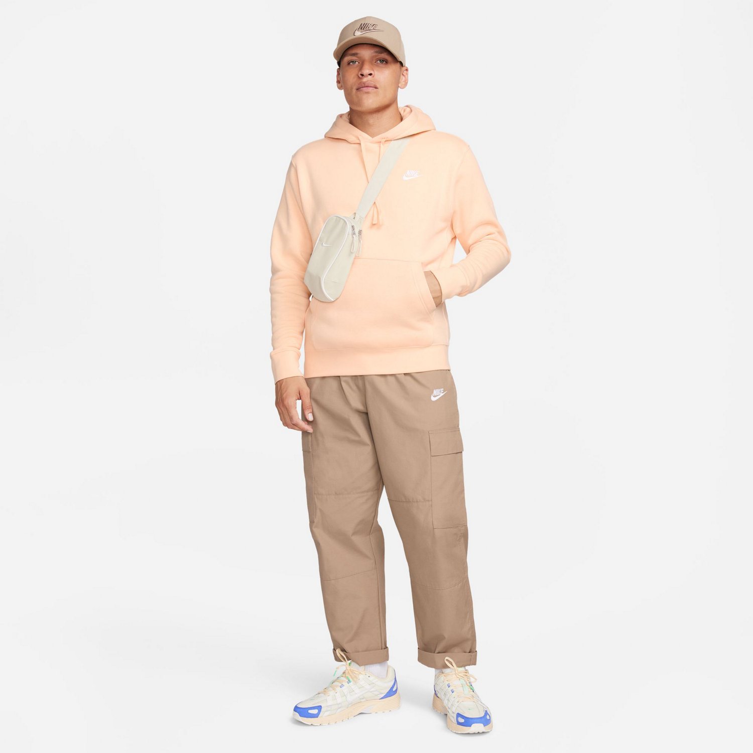 Nike Men's Sportswear Club Fleece Pullover Hoodie                                                                                - view number 3