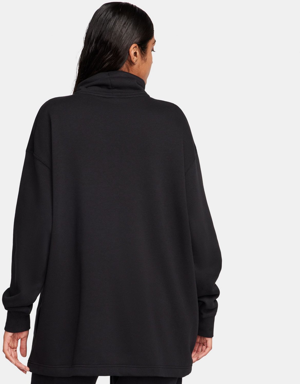 Nike sportswear essential online fleece mock neck sweatshirt