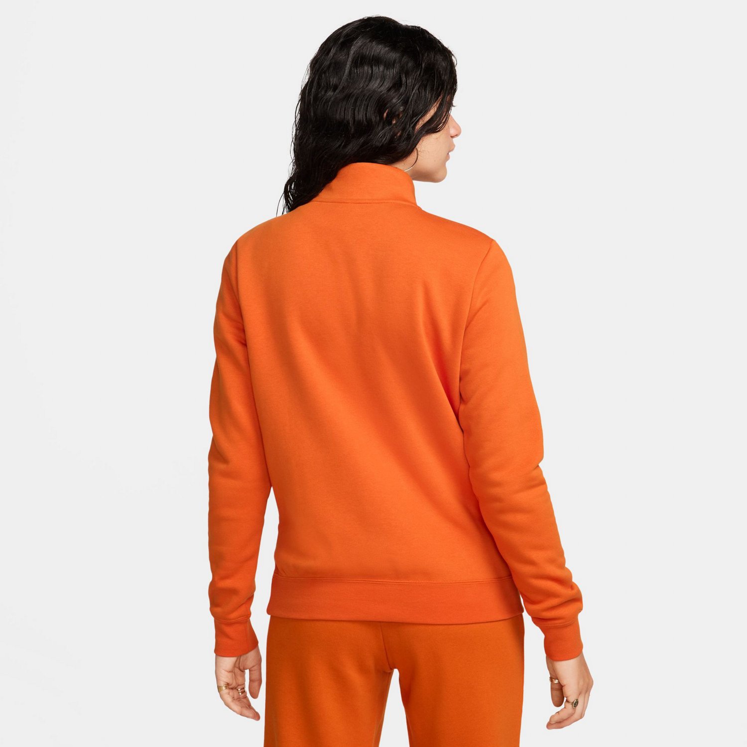 Nike Women's Club Fleece 1/4-Zip Pullover Sweatshirt                                                                             - view number 2