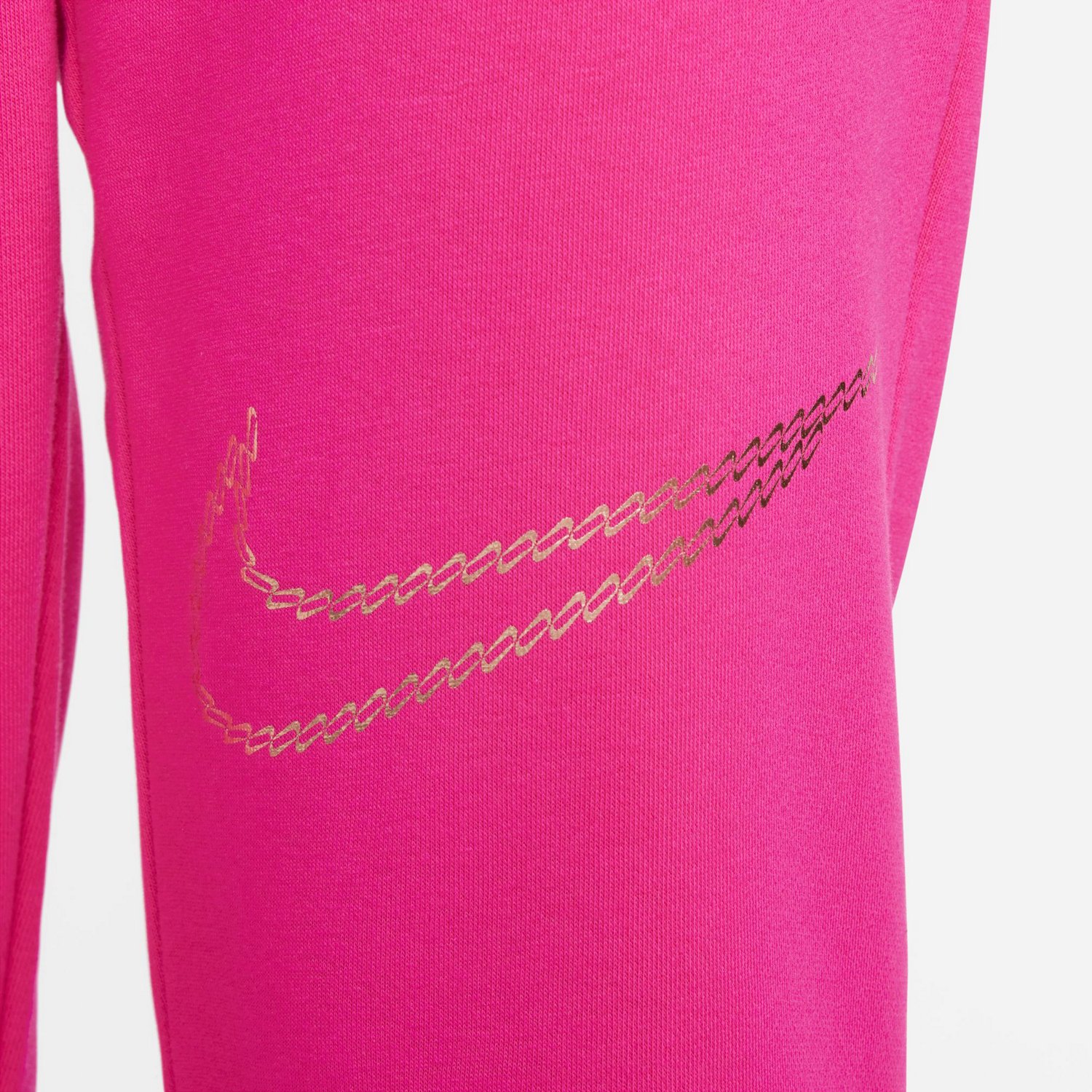 Nike Women's Sportswear Club Fleece Shine Mid-Rise Pants