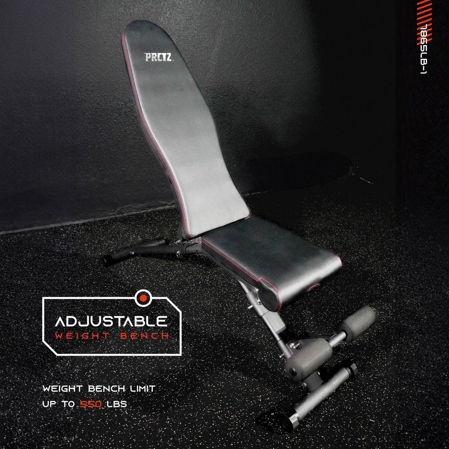 PRTCZ Olympic Weight Bench with Rack                                                                                             - view number 6