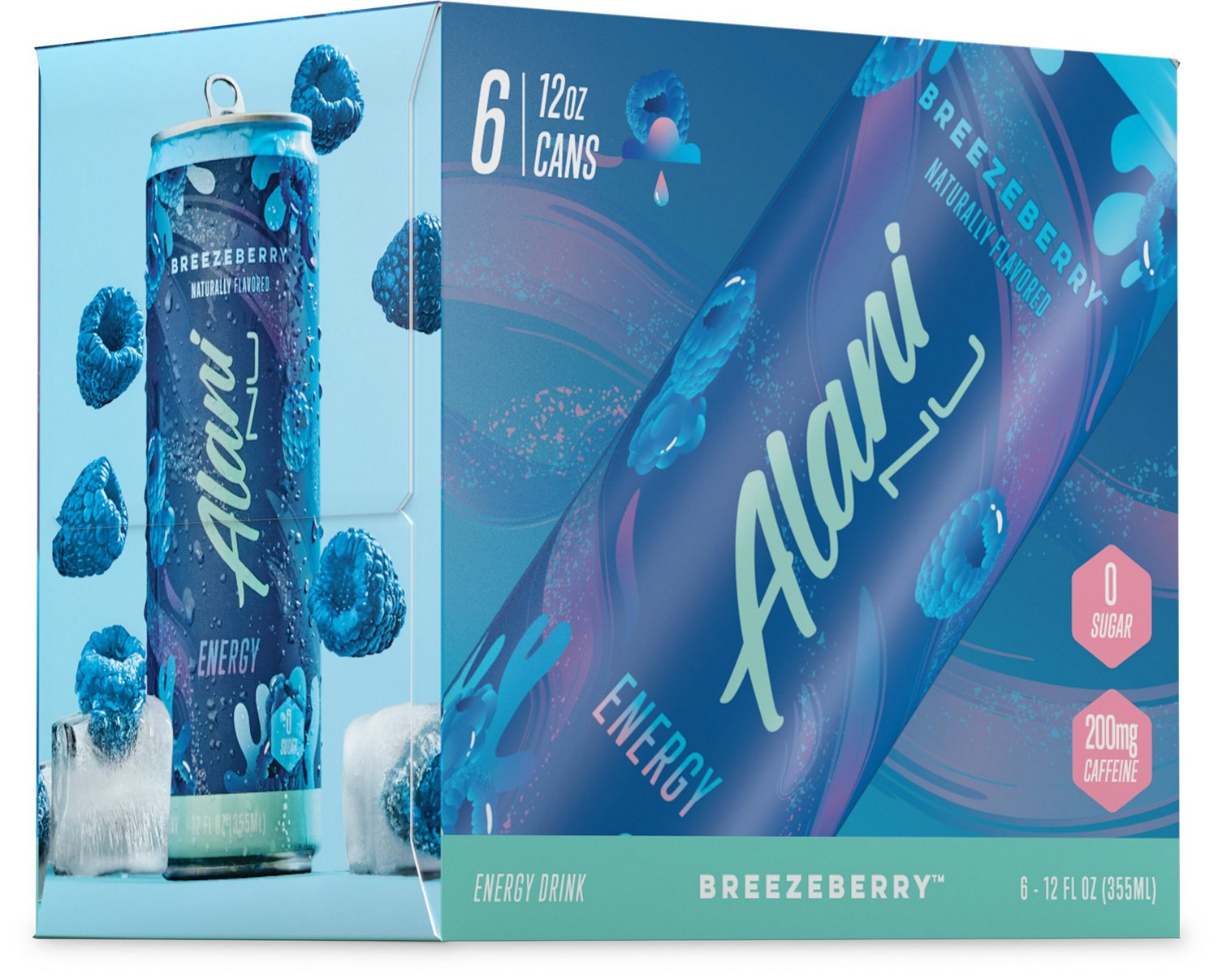 Alani Nu Energy RTD Breezeberry 4-Pack                                                                                           - view number 1