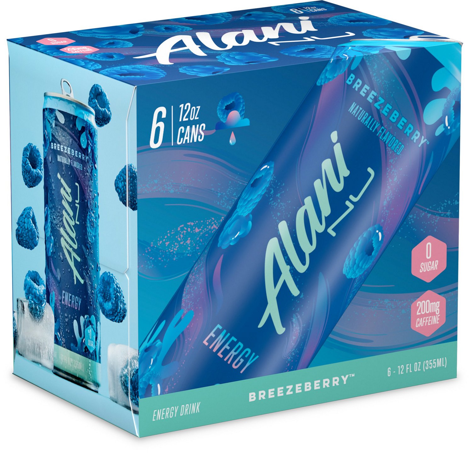 Alani Nu Energy RTD Breezeberry 4-Pack                                                                                           - view number 3