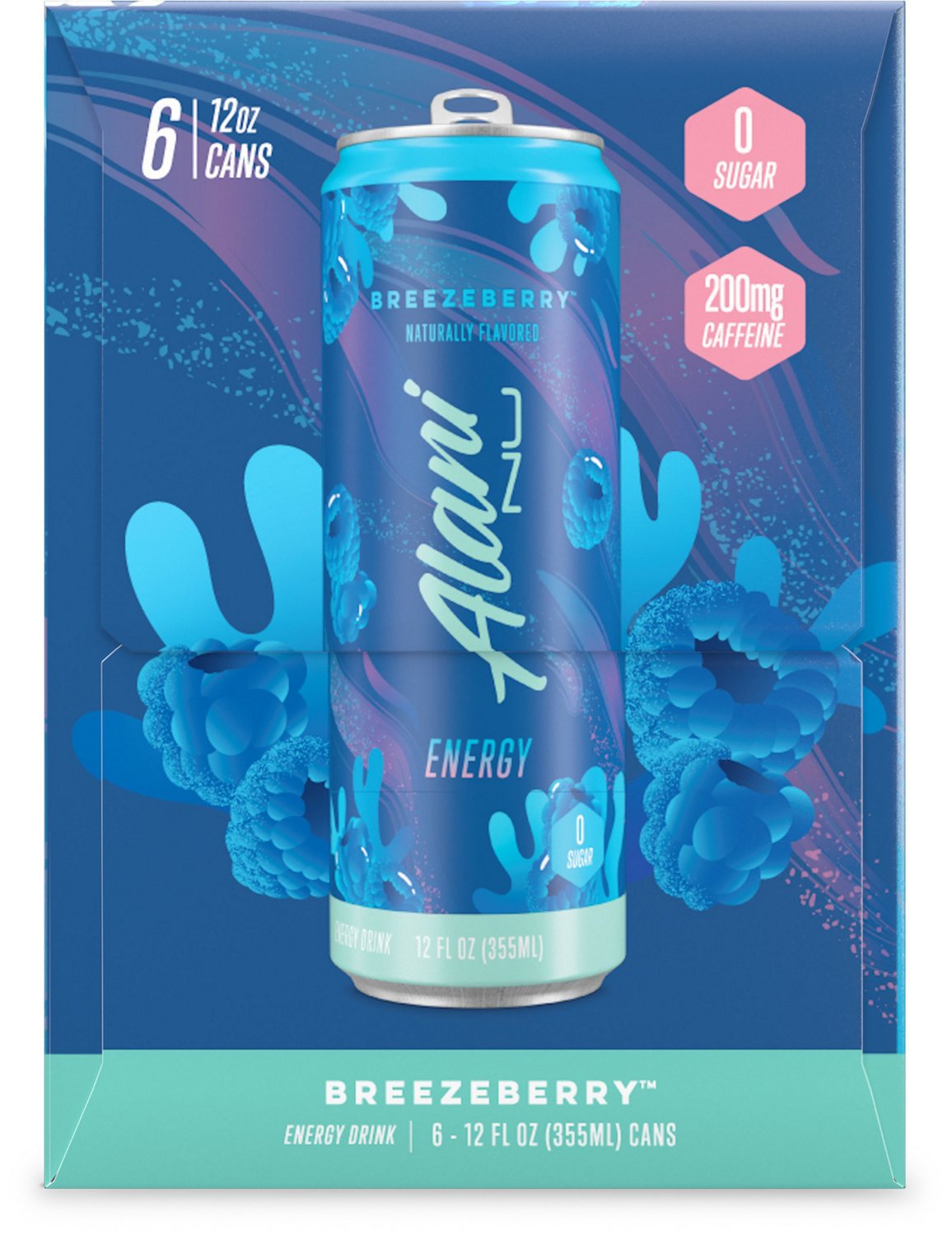 Alani Nu Energy RTD Breezeberry 4-Pack                                                                                           - view number 6
