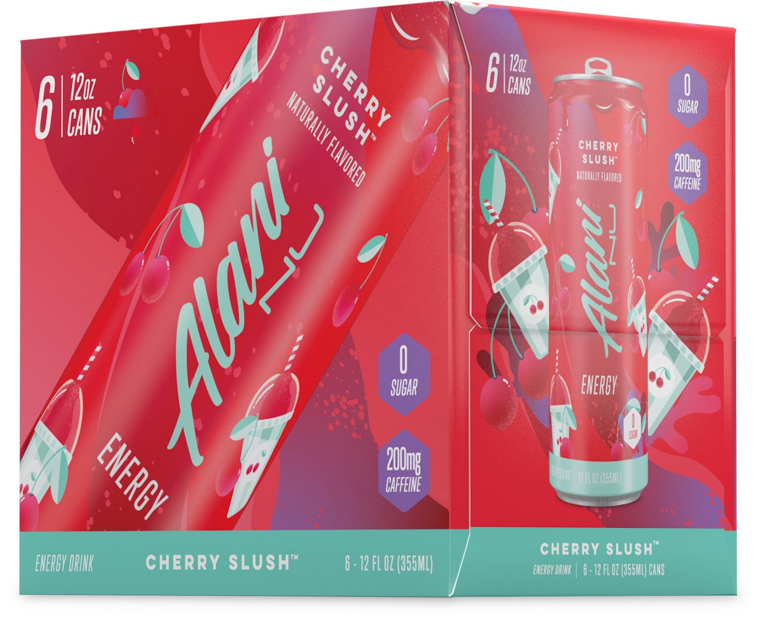 Alani Nu Cherry Slush Energy Drink 6-Pack - view number 2