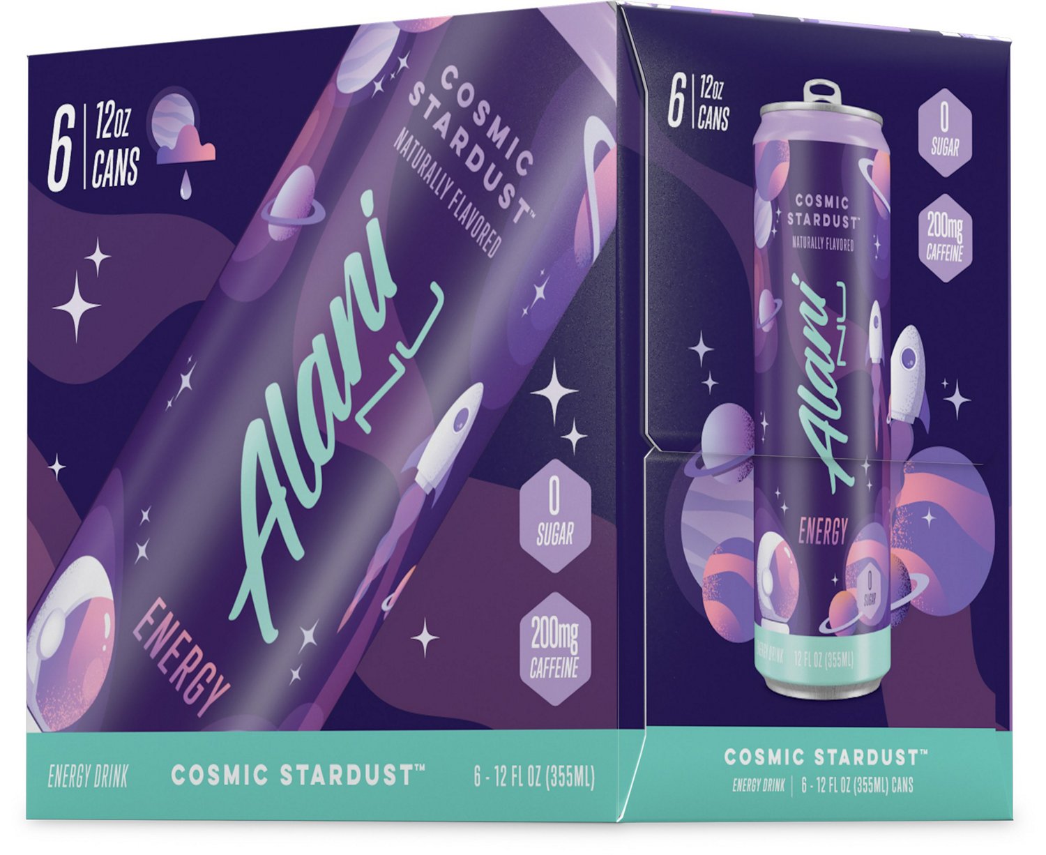 Alani Nu Energy RTD Cosmic Stardust 6-Pack - view number 2