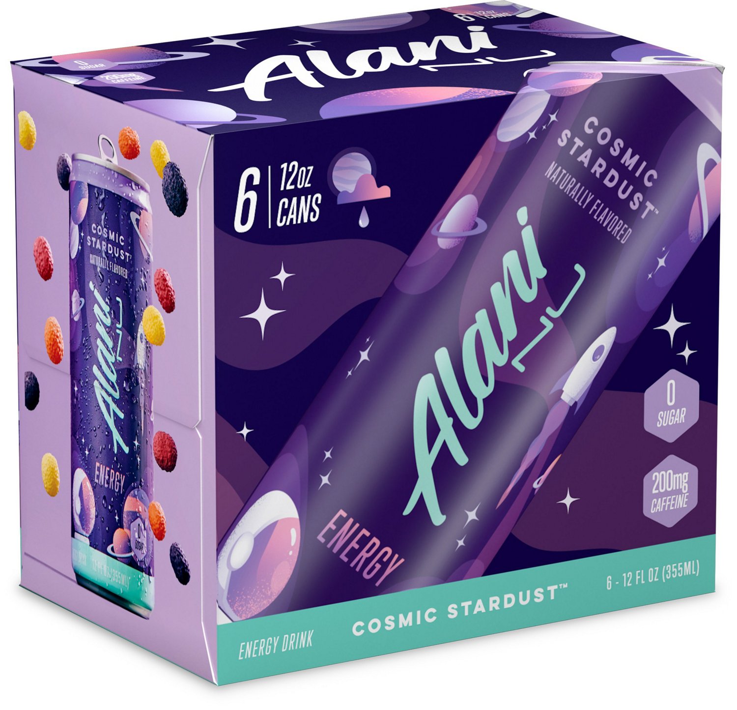 Alani Nu Energy RTD Cosmic Stardust 6-Pack - view number 3