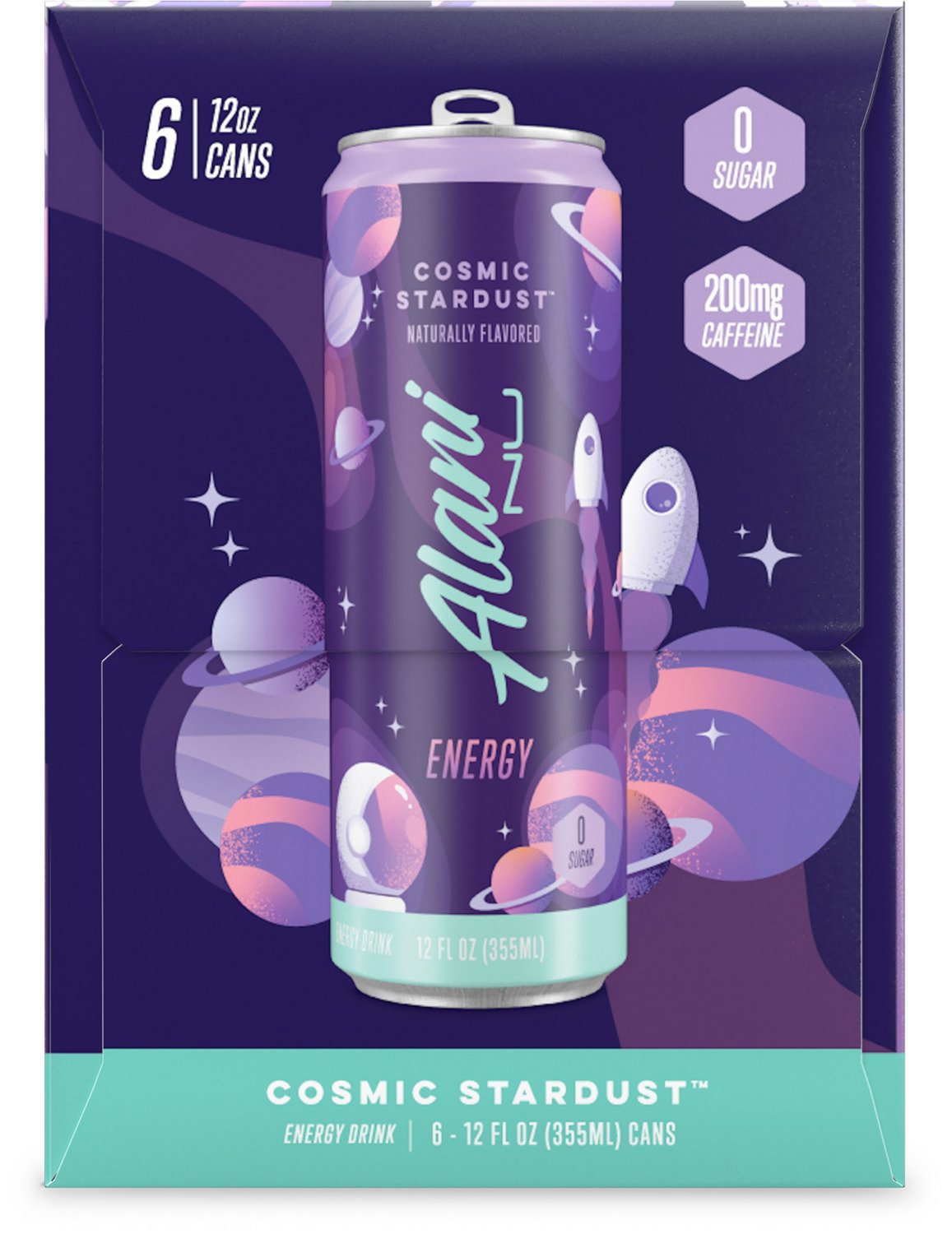 Alani Nu Energy RTD Cosmic Stardust 6-Pack - view number 6