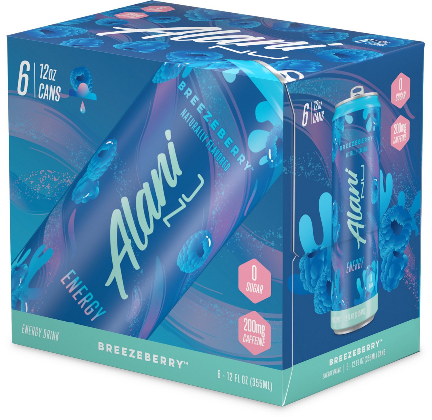 Alani Nu Energy RTD Breezeberry 4-Pack                                                                                           - view number 4