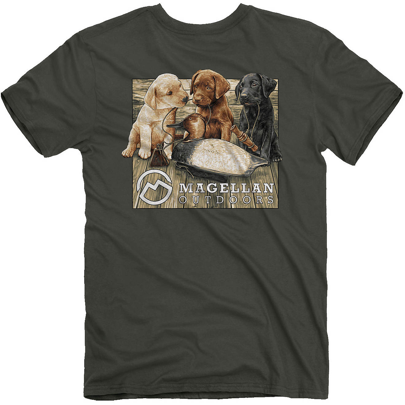 Magellan Outdoors Men's Decoy Puppies T-shirt                                                                                    - view number 1
