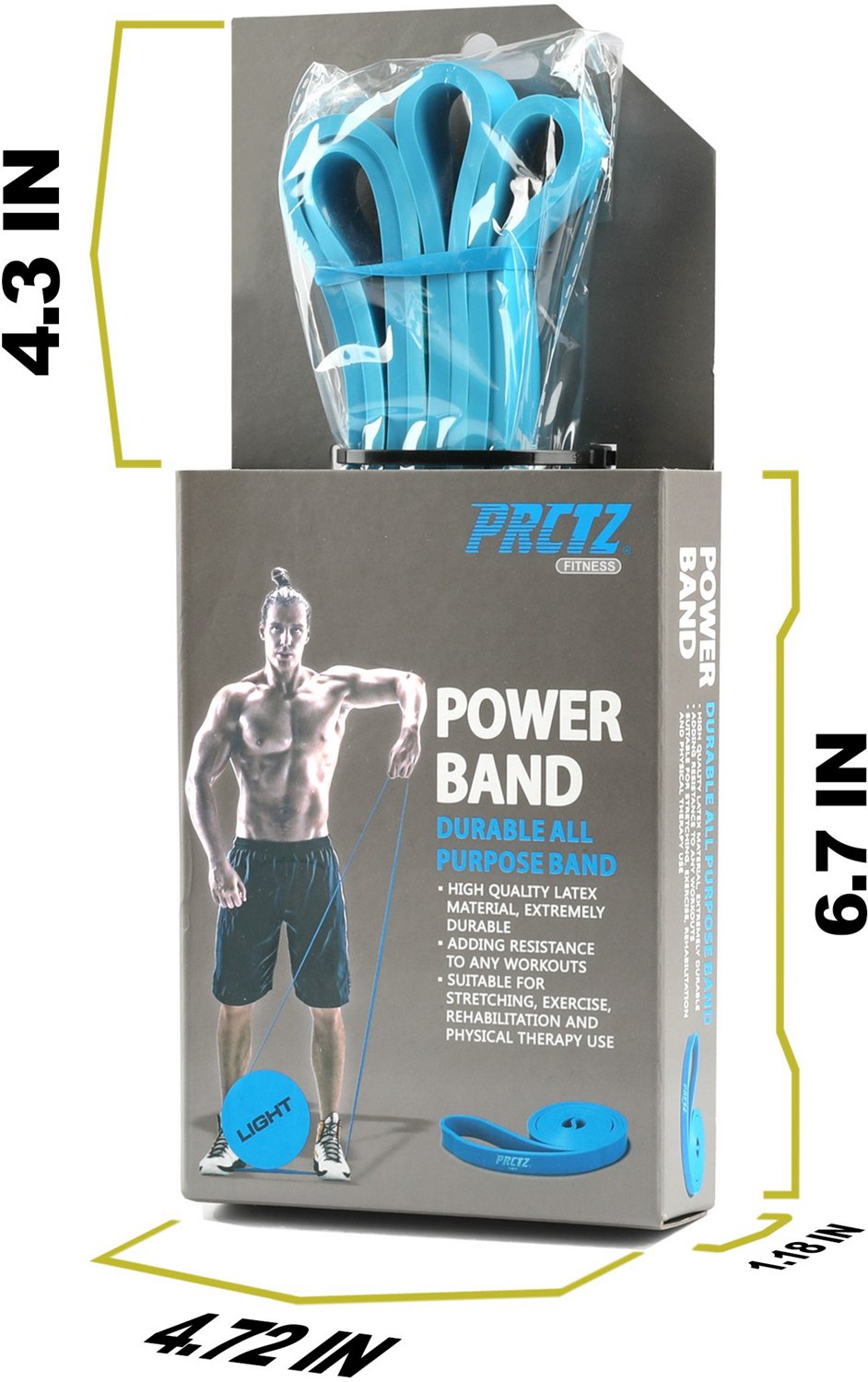 PRCTZ Essential Light Resistance Power Band                                                                                      - view number 3