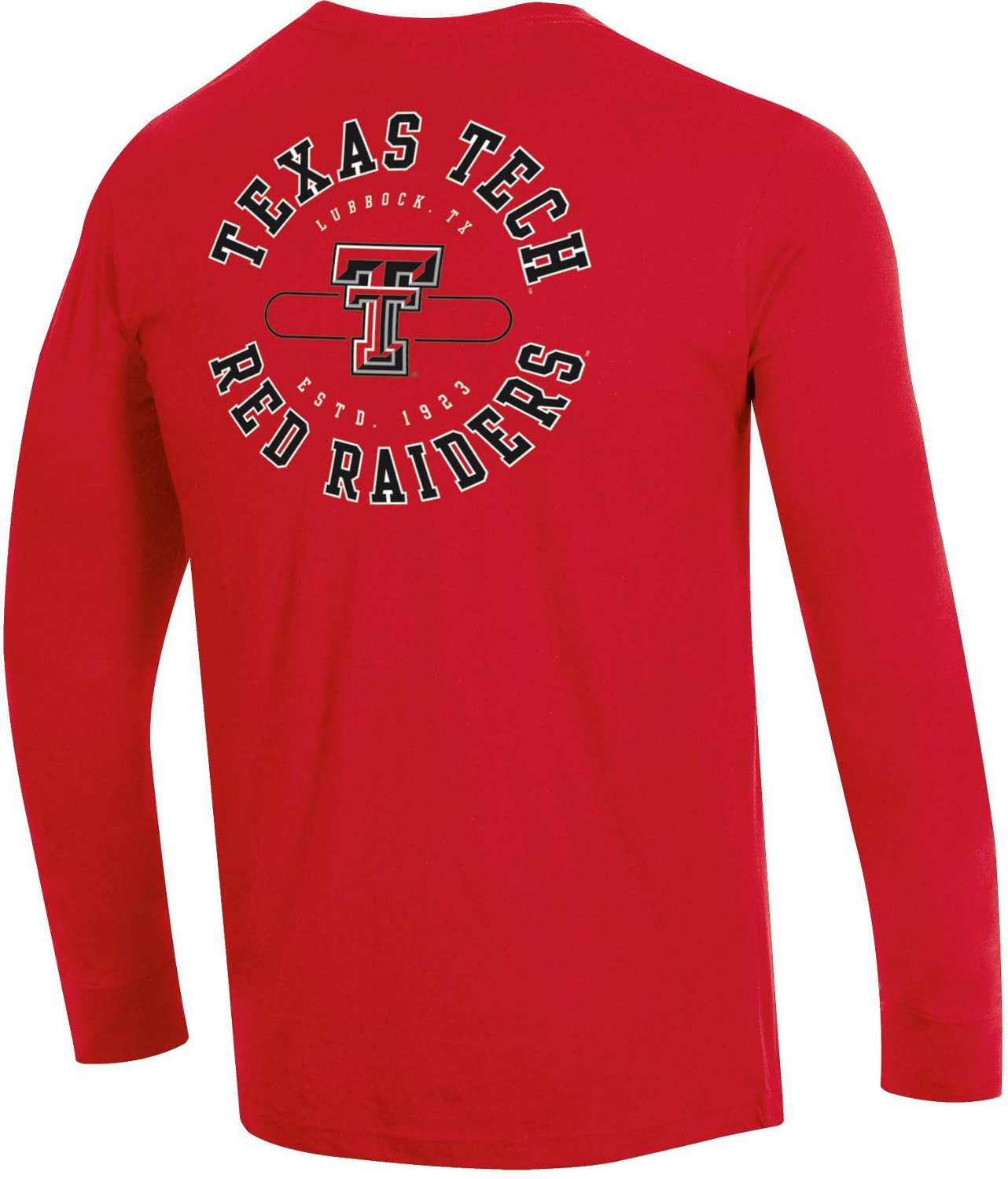 Champion Men's Texas Tech University Circle Long Sleeve T-shirt