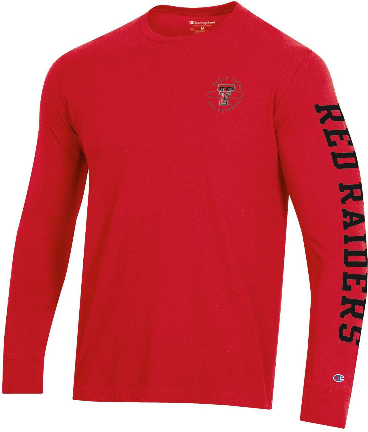 Champion Men's Texas Tech University Circle Long Sleeve T-shirt - view number 2