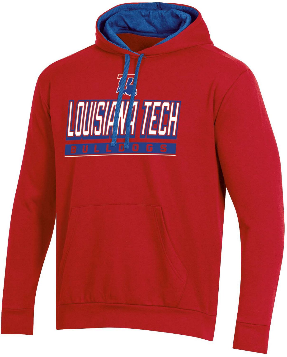 Champion Men's Louisiana Tech University Applique Fleece Hoodie