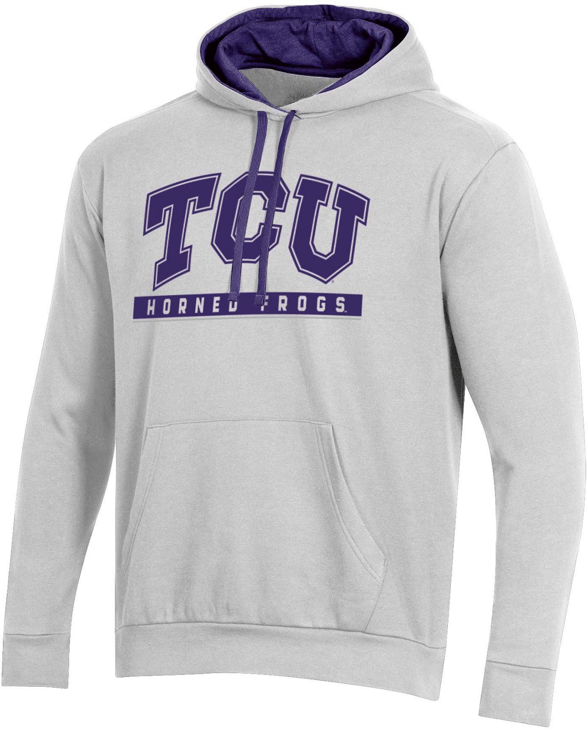Champion Men's Texas Christian University Applique Fleece Hoodie