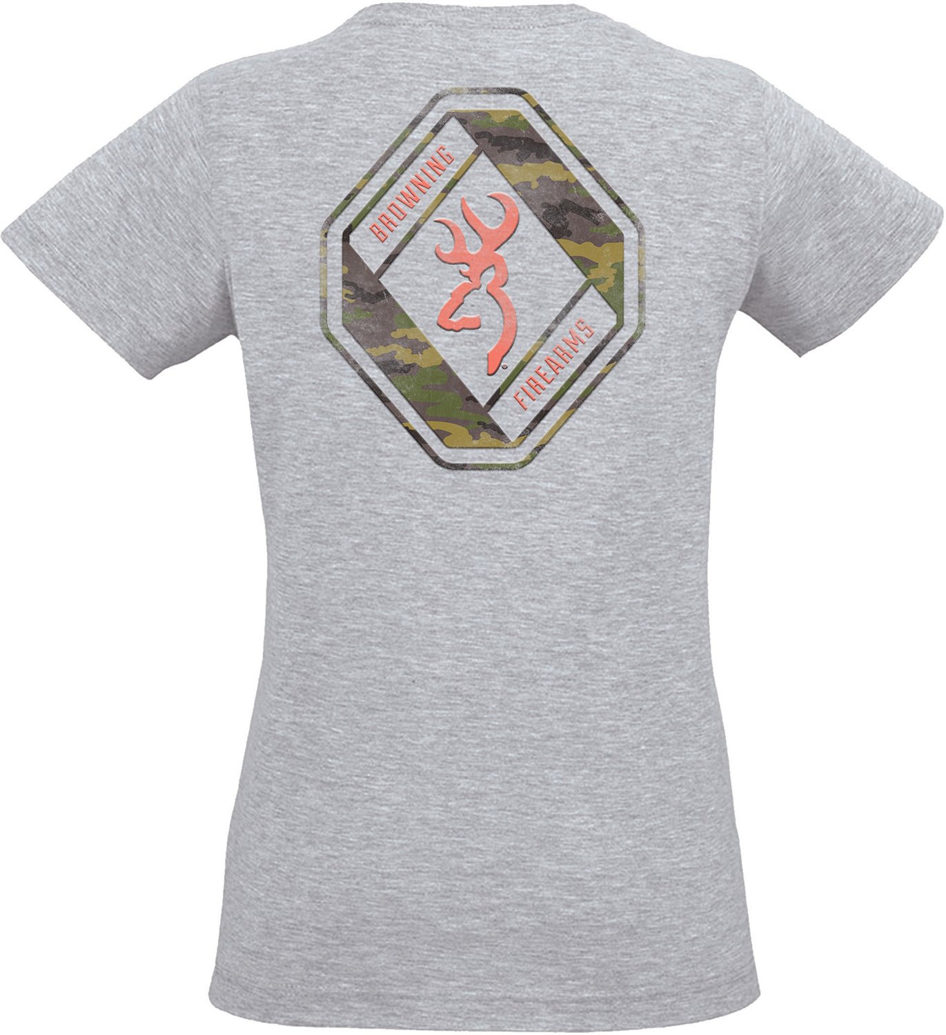 Browning Women's Camo Diamond Buckmark Short Sleeve T-shirt - view number 2