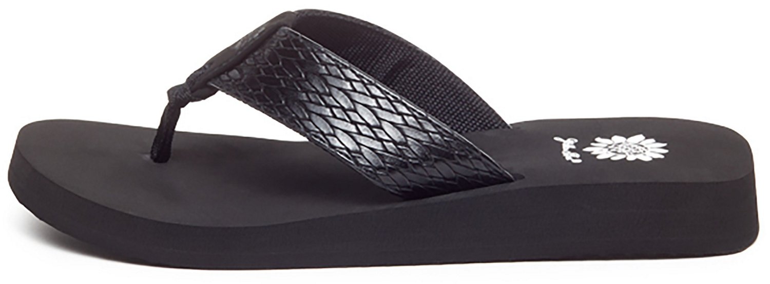 Yellow Box Women s Flax Flip Flops Free Shipping at Academy