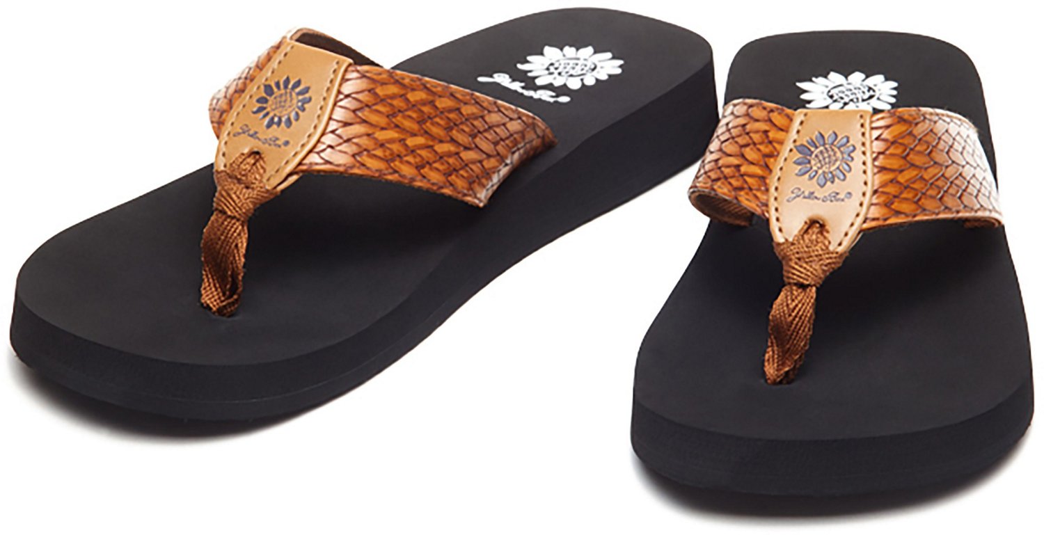 Yellow Box Women's Flax Flip Flops                                                                                               - view number 3