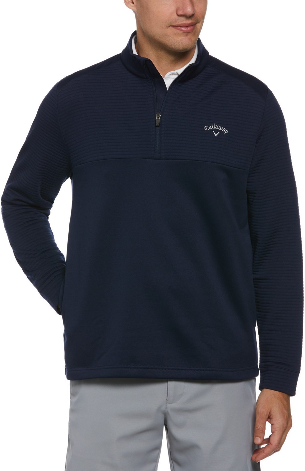 BCG Men's 1/4 Zip Performance Fleece Top