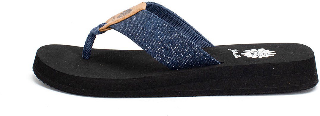 Yellow box denim flip 2024 flops