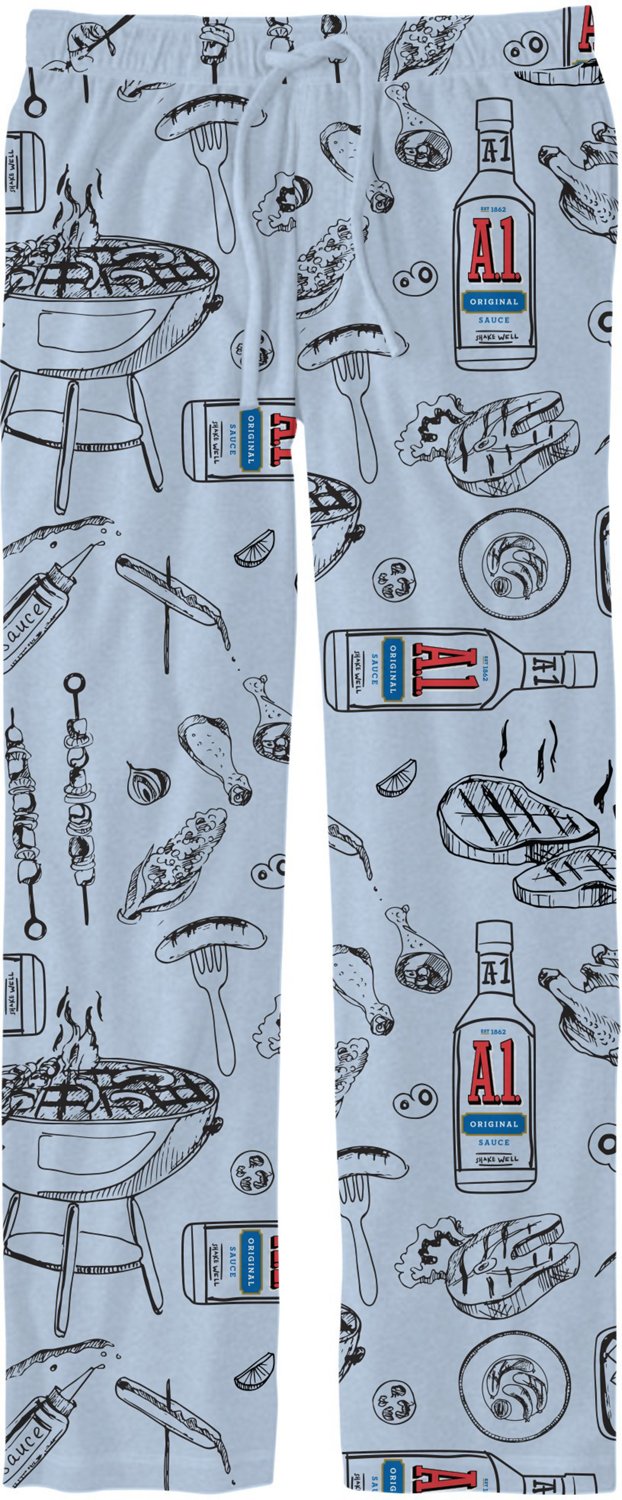 Mad Engine Men's A1 Steak Sauce Lounge Pants Academy