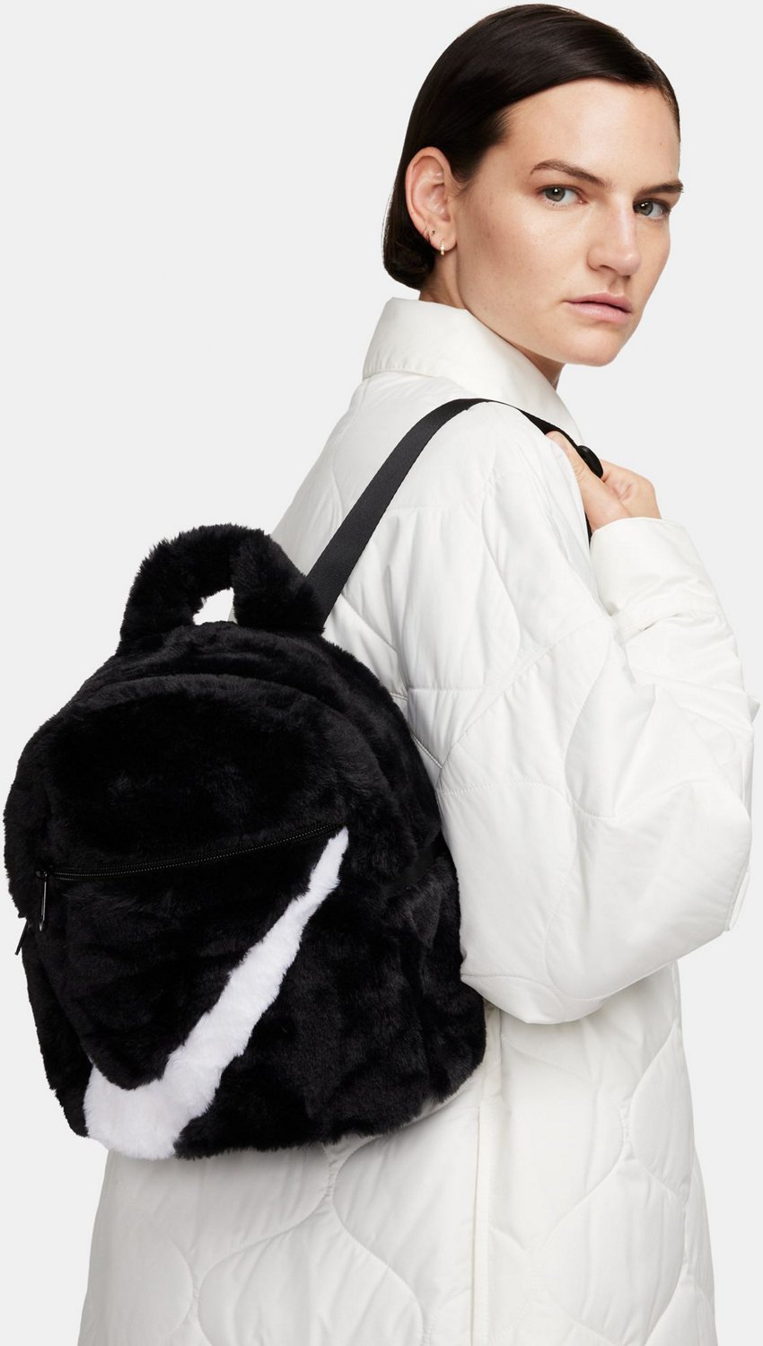 Adidas fur backpack hotsell