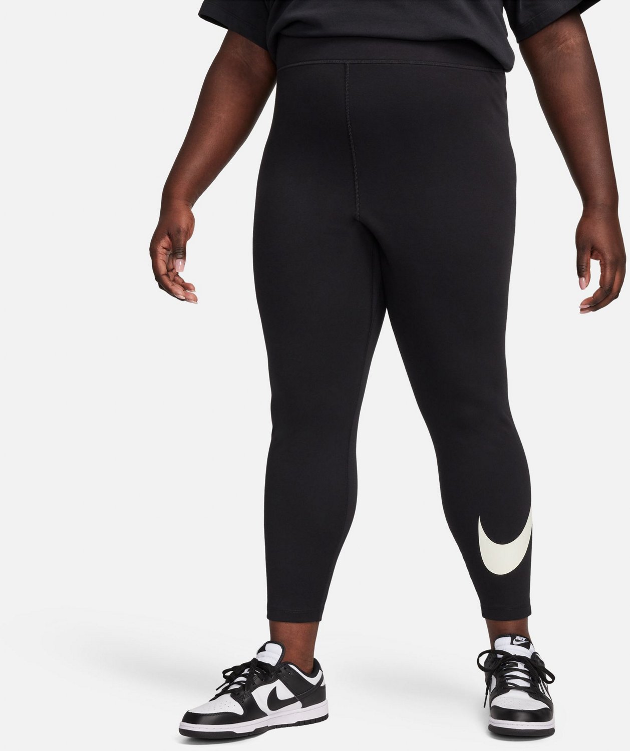  Nike Plus Size NSW Gym Vintage Capris Dark Grey