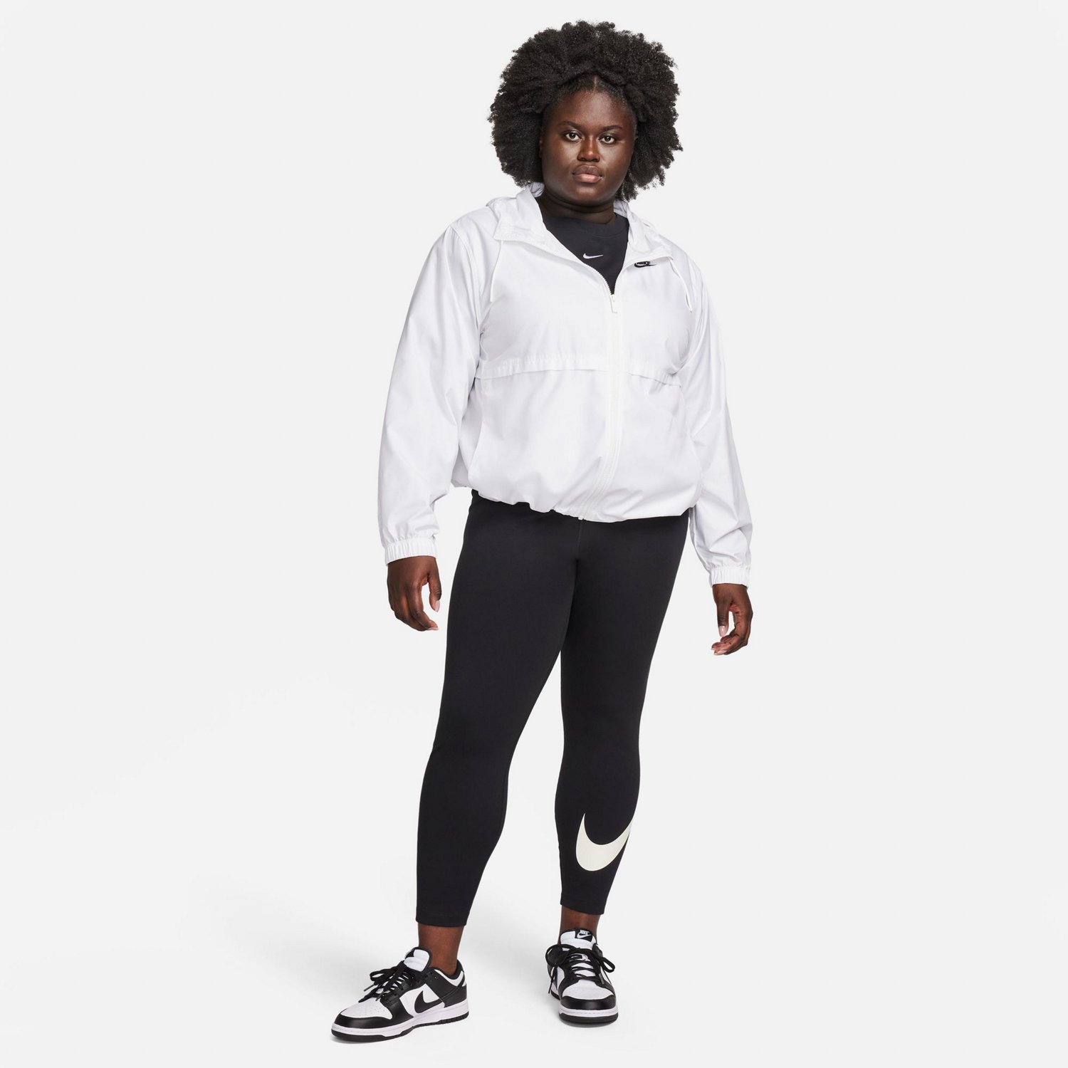 Nike Women's Plus NSW NK Classic GX HR Tight Swoosh Leggings