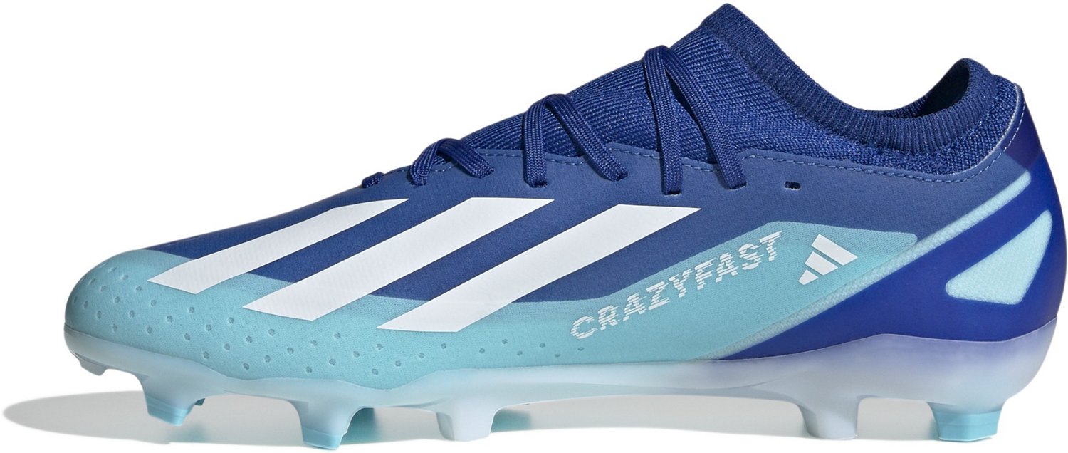 adidas Adults' X CrazyFast .3 Firm Ground Soccer Cleats                                                                          - view number 2