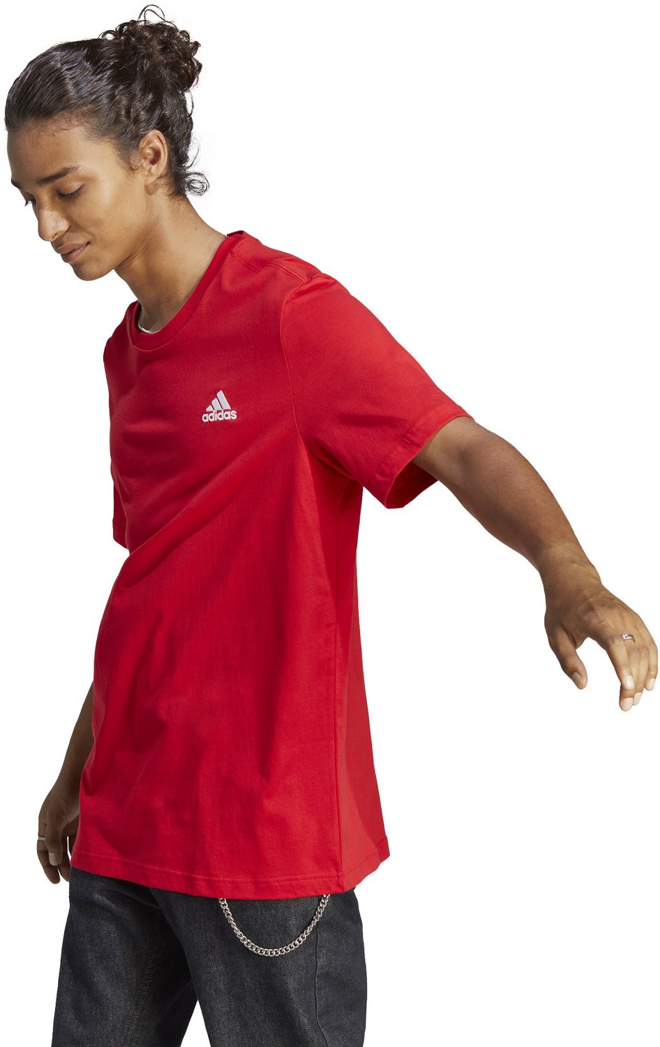 adidas Men's Essentials Single Jersey T-shirt - view number 3