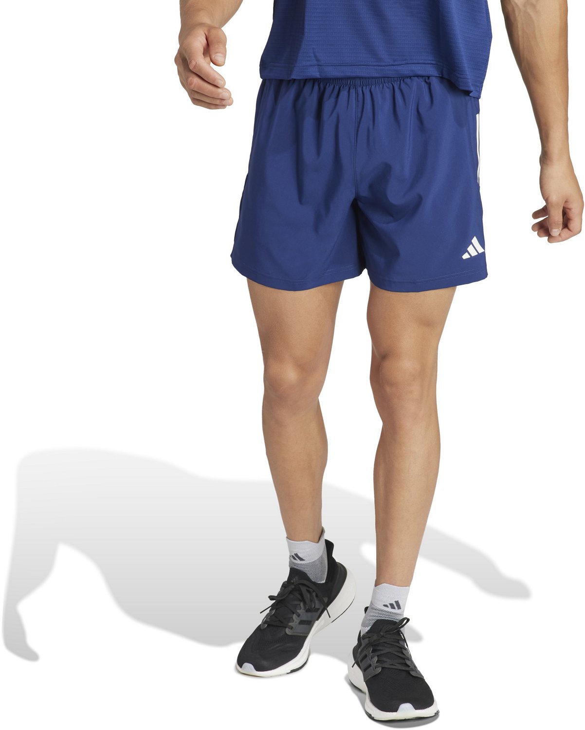 Adidas Mens Own The Run Running Shorts 5 In Academy