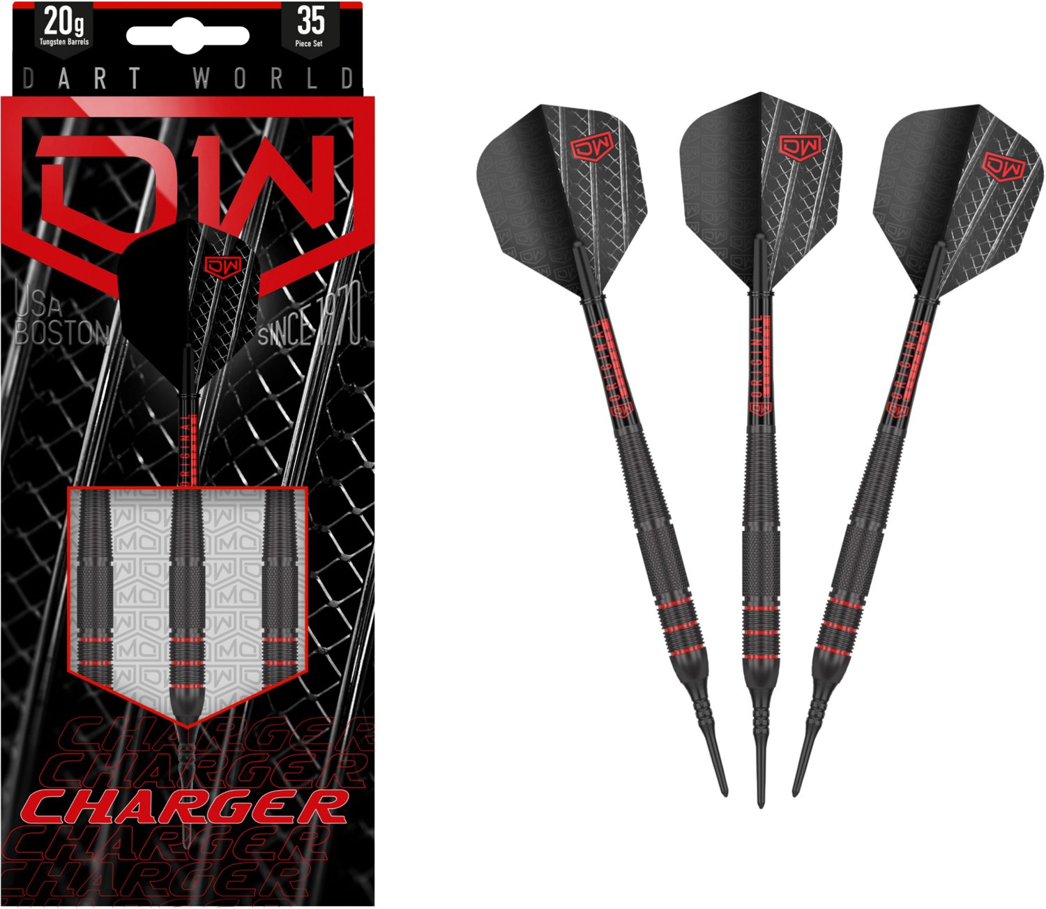 Dart World Charger 20 g Soft Tip Dart Set                                                                                        - view number 4