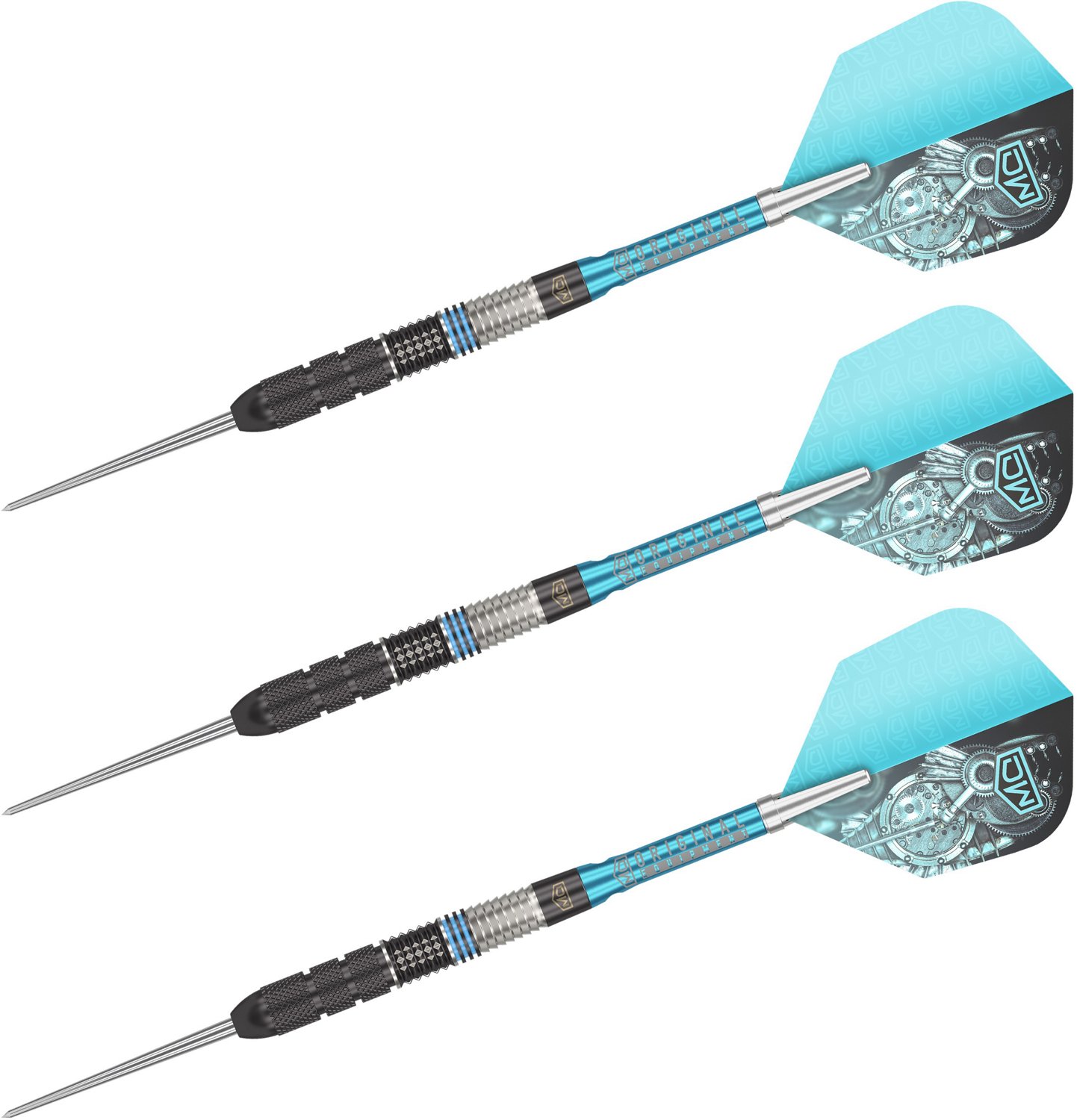 Dart World Piranha 23 g Steel Tip Dart Set Academy