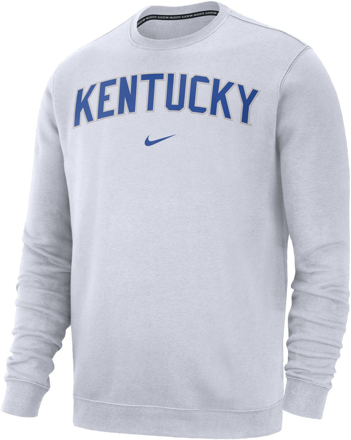 Nike Men’s University of Kentucky Fleece Club Crew Sweatshirt | Academy