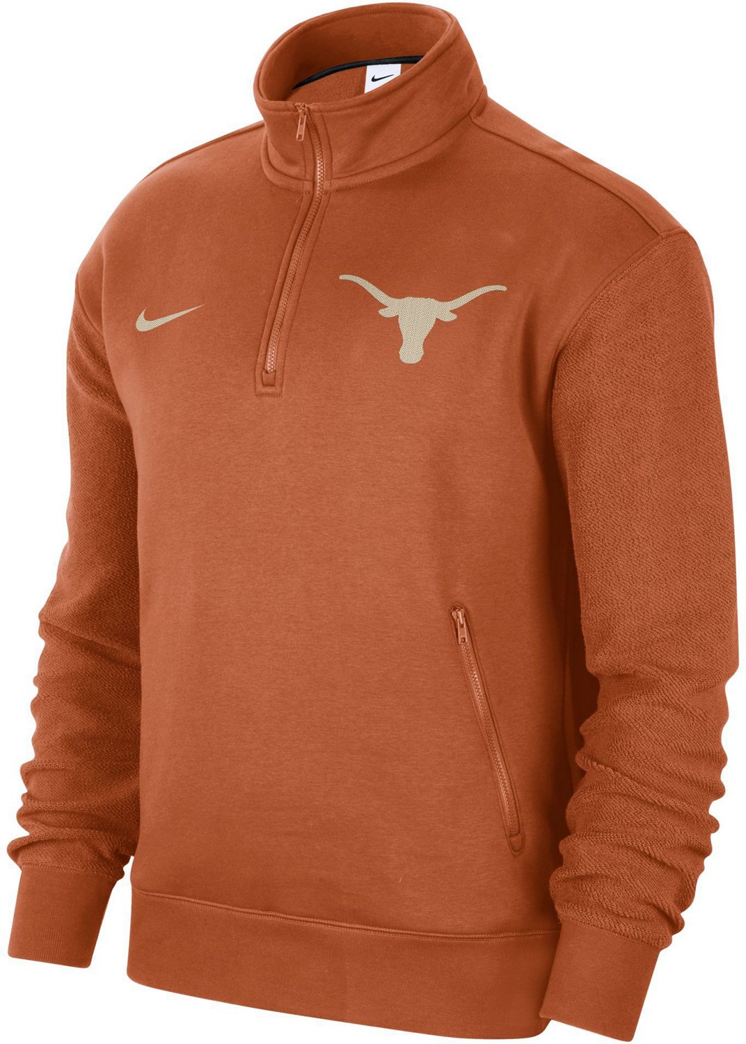 Nike Men's University of Texas 1/2-Zip Pullover