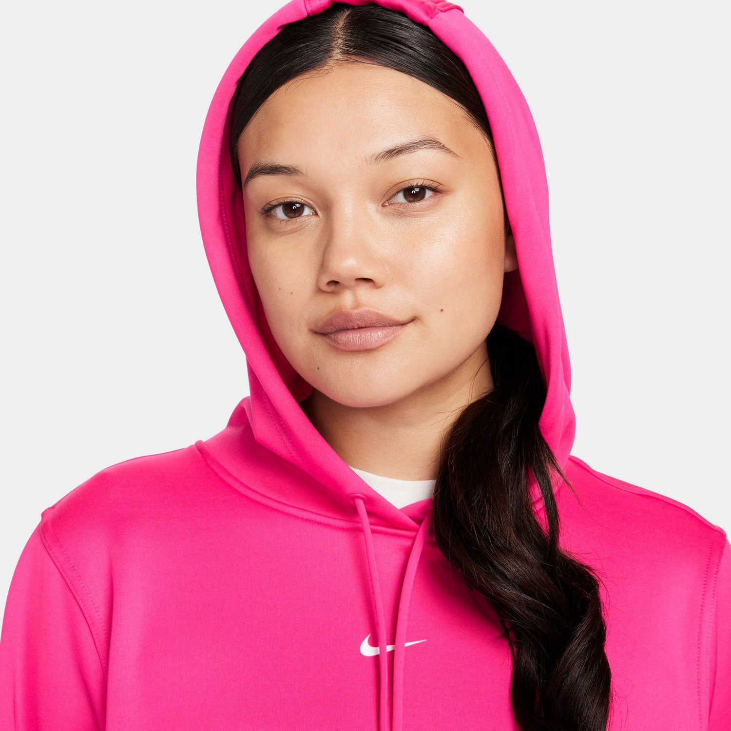Nike Women's One Therma-FIT Plus Size Pullover Hoodie - view number 3
