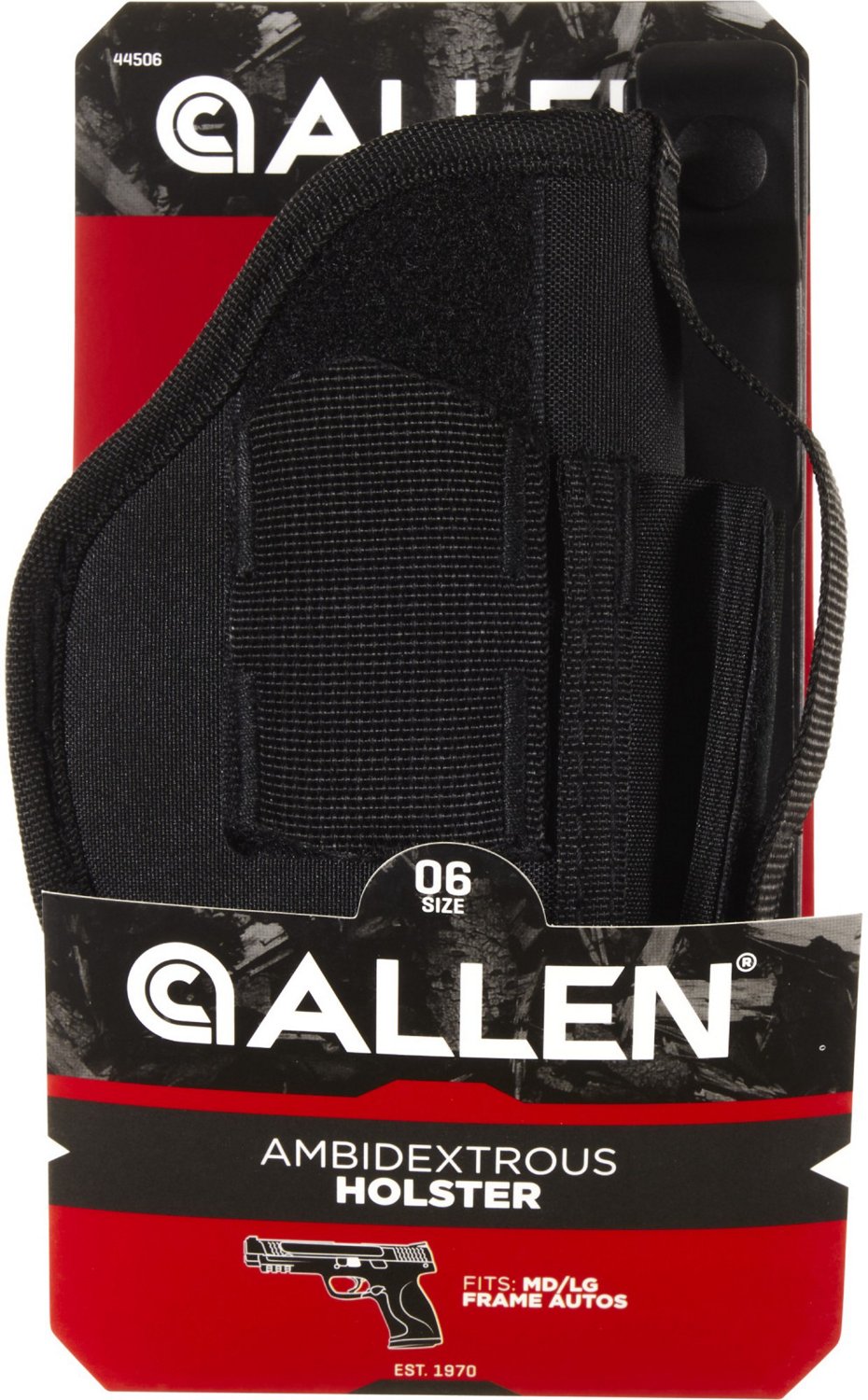 Allen Company Ambidextrous 3.25-3.75-Inch Handgun Belt Holster                                                                   - view number 4