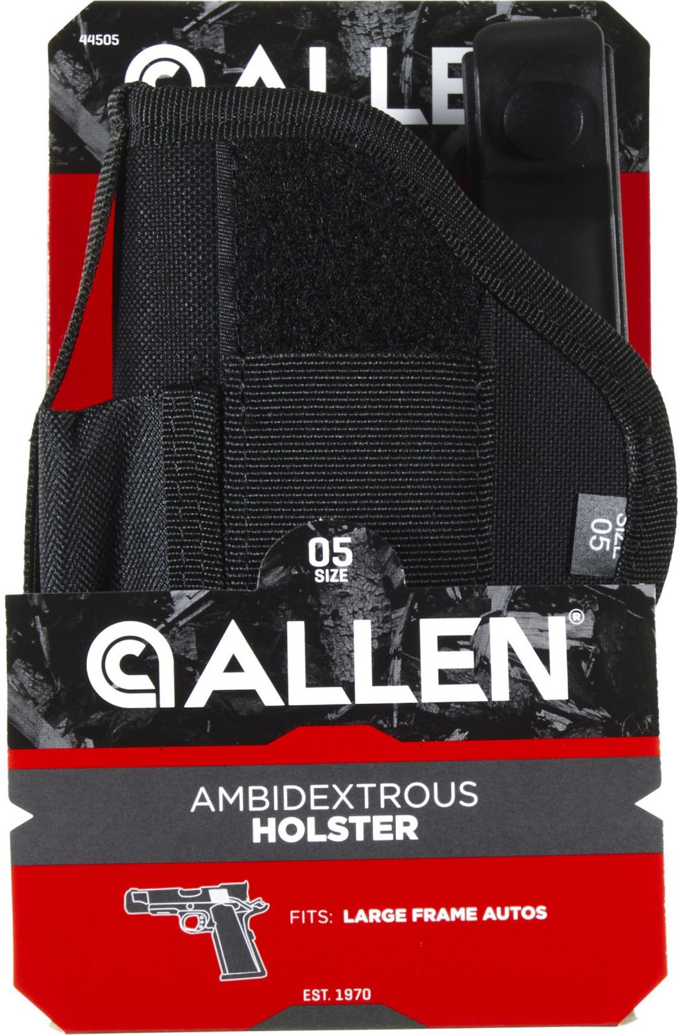 Allen Company Ambidextrous 3.75-4.5-Inch Handgun Belt Holster
