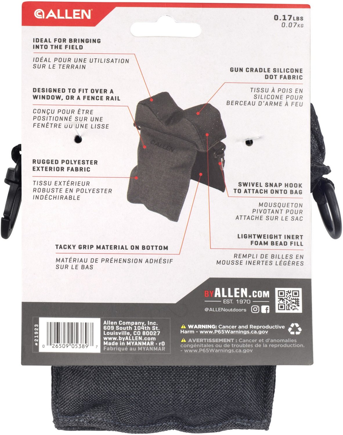 Allen Company Eliminator Window Mount Gun Rest                                                                                   - view number 6