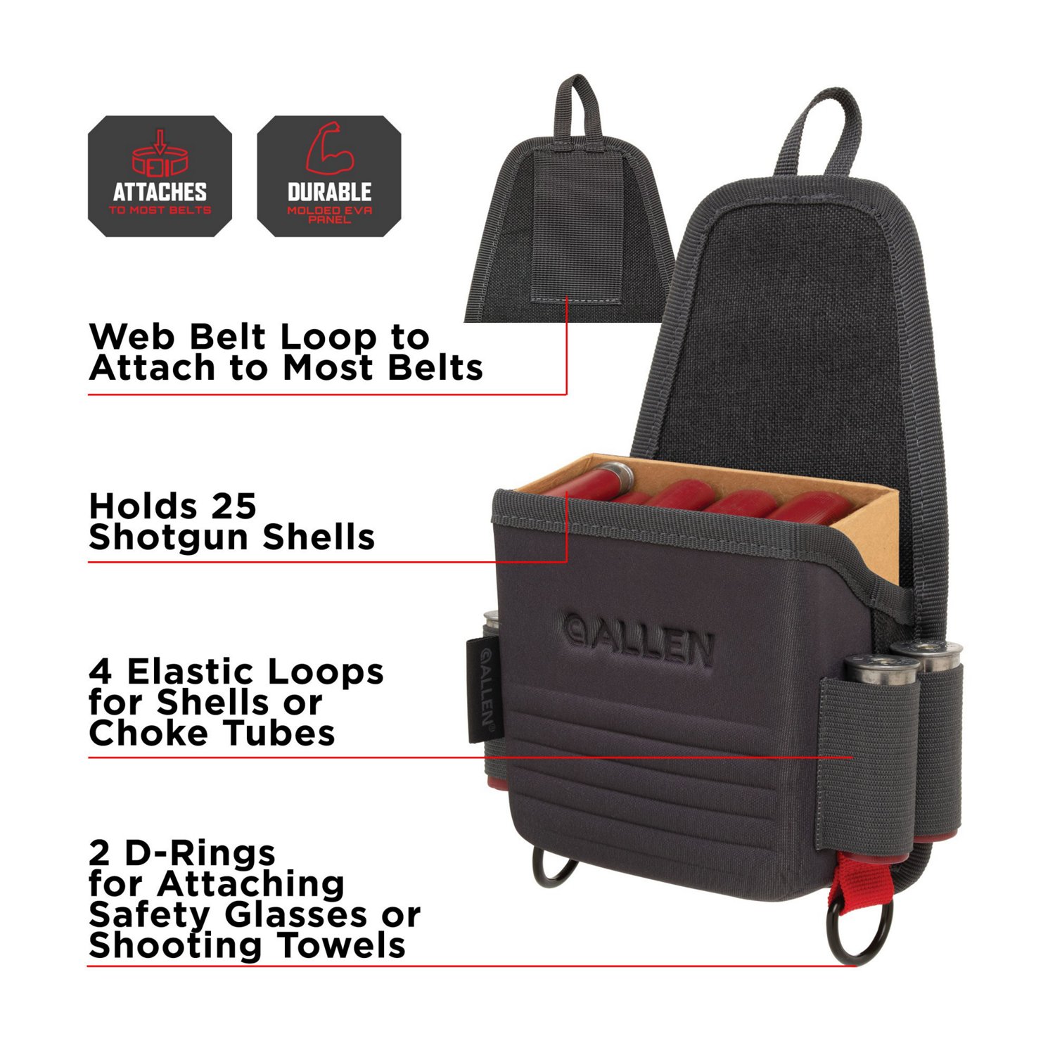 Allen Company Competitor Single Box Molded Shell Carrier